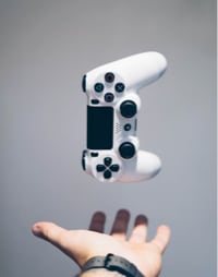 image of a gaming joystick